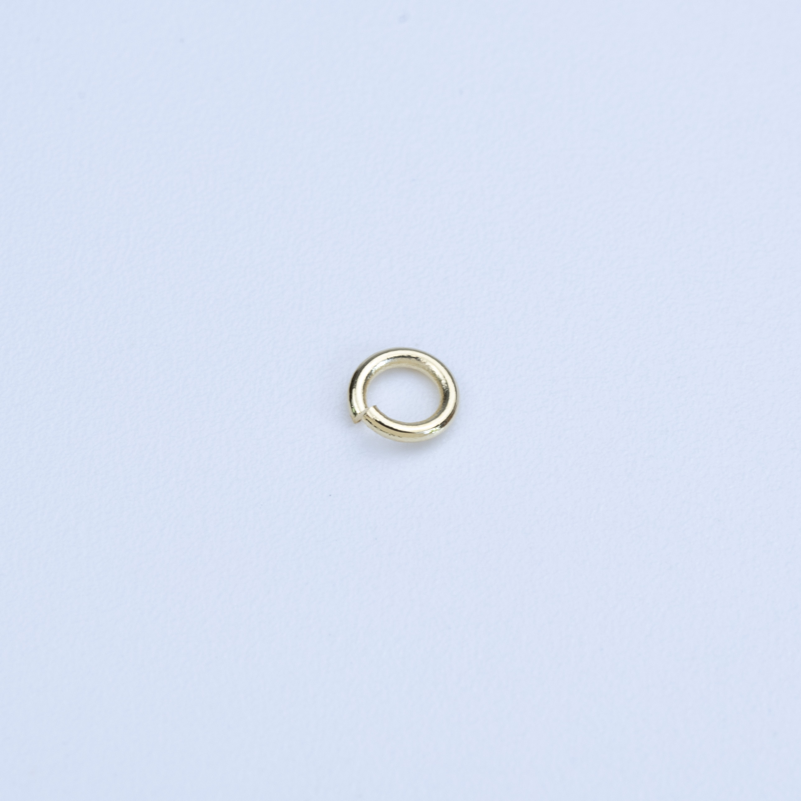 7837 4.5x0.8mm Gold Jump Ring
